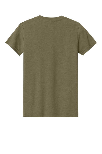 Custom Embroidered Bella + Canvas T-Shirts  in Heather Olive