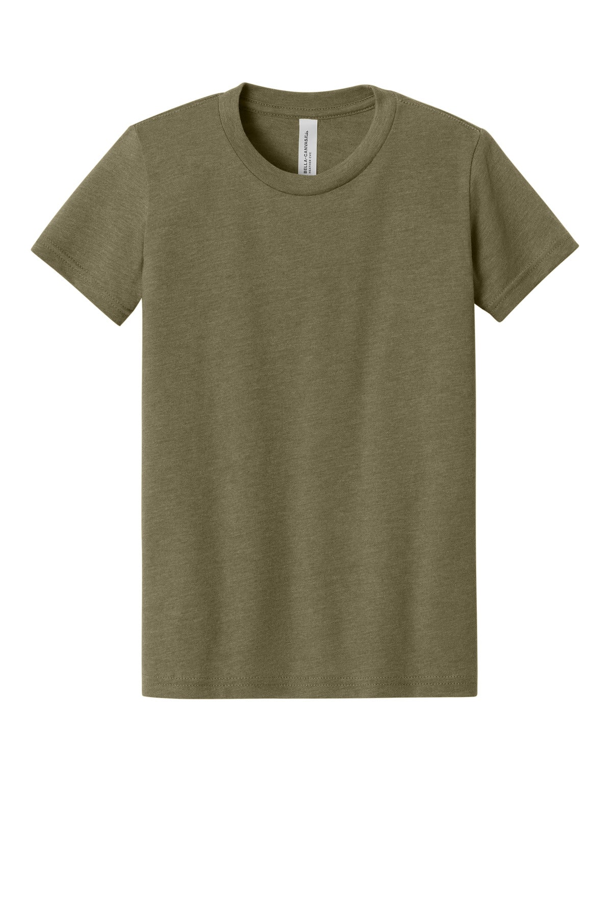 Custom Embroidered Bella + Canvas T-Shirts  in Heather Olive