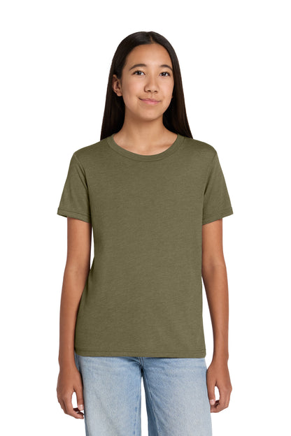 Custom Embroidered Bella + Canvas T-Shirts  in Heather Olive