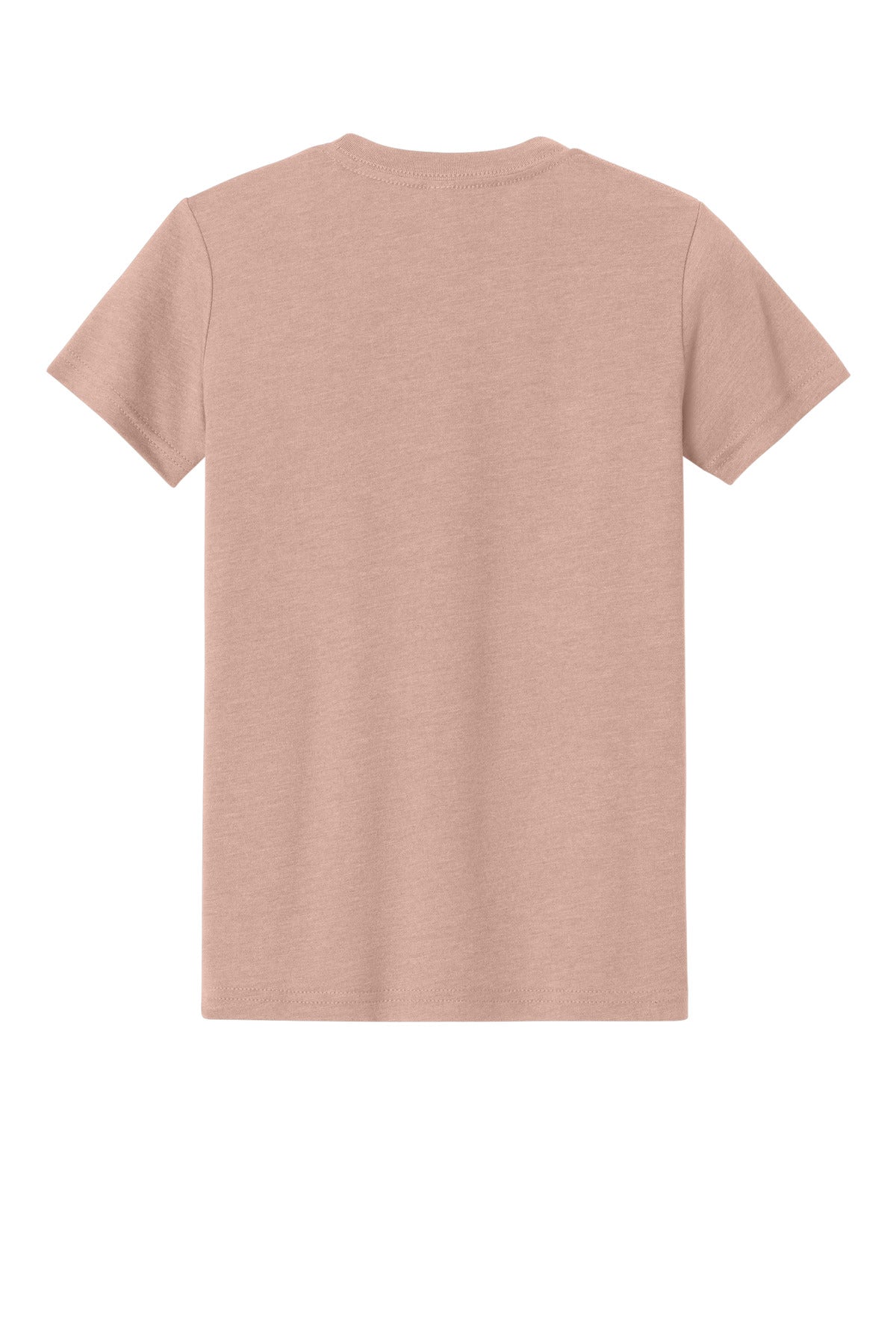 Custom Embroidered Bella + Canvas T-Shirts  in Heather Peach