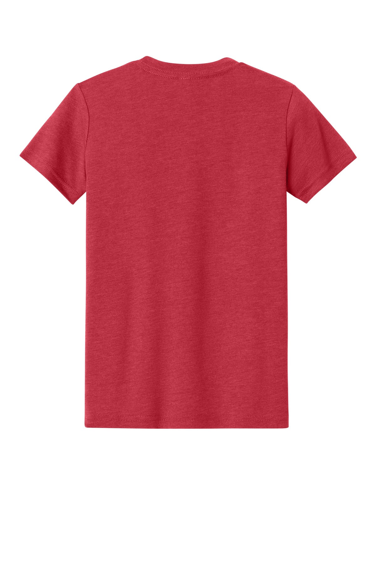 Custom Embroidered Bella + Canvas T-Shirts  in Heather Red