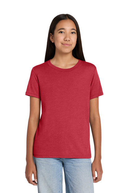 Custom Embroidered Bella + Canvas T-Shirts  in Heather Red