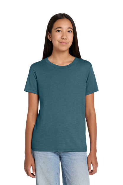 Custom Embroidered Bella + Canvas T-Shirts  in Heather Slate