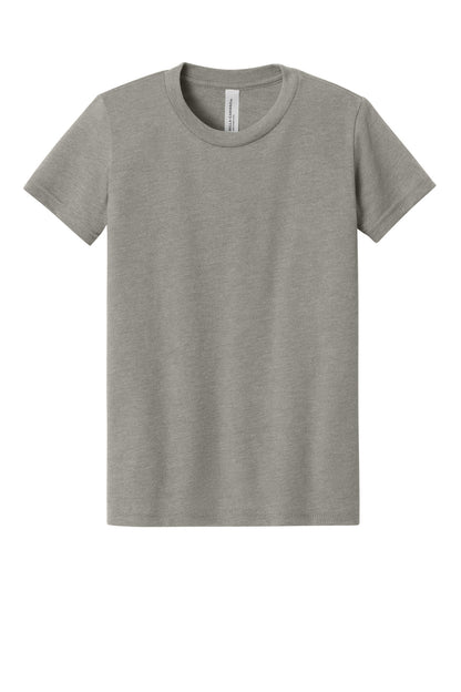 Custom Embroidered Bella + Canvas T-Shirts  in Heather Stone