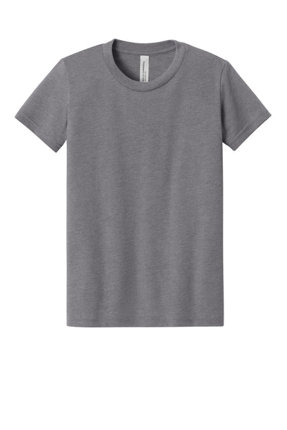Custom Embroidered Bella + Canvas T-Shirts  in Heather Storm