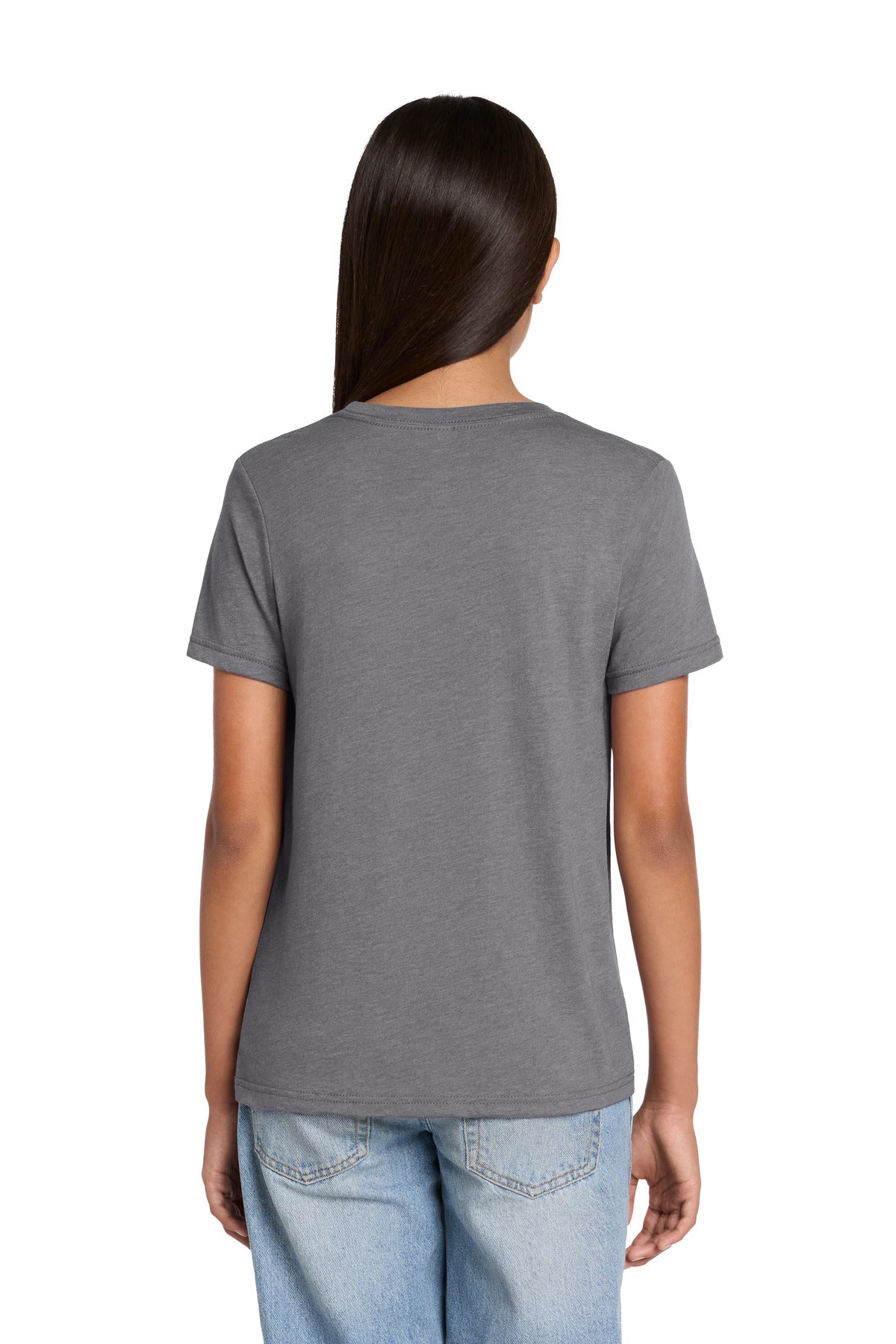 Custom Embroidered Bella + Canvas T-Shirts  in Heather Storm