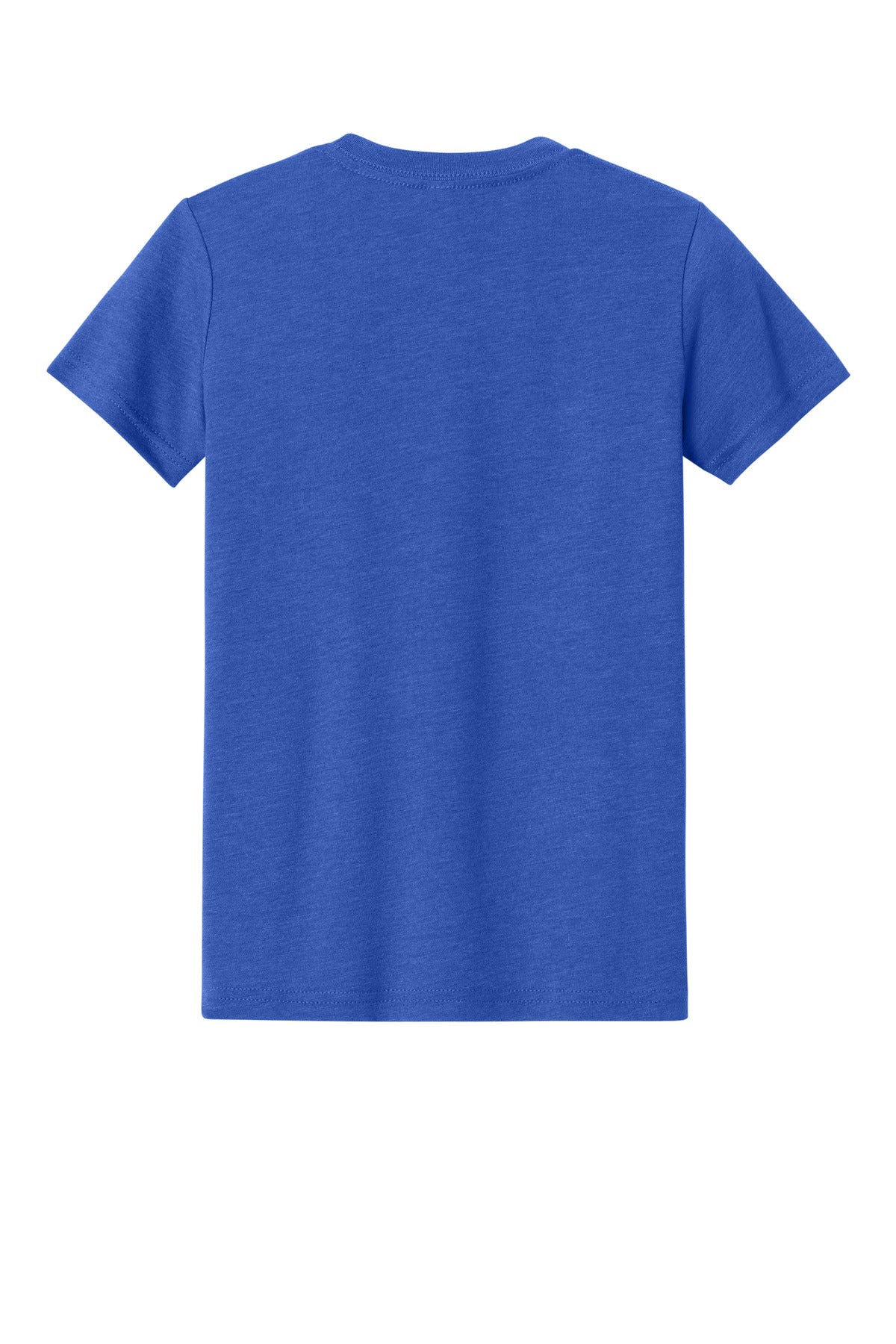 Custom Embroidered Bella + Canvas T-Shirts  in Heather True Royal