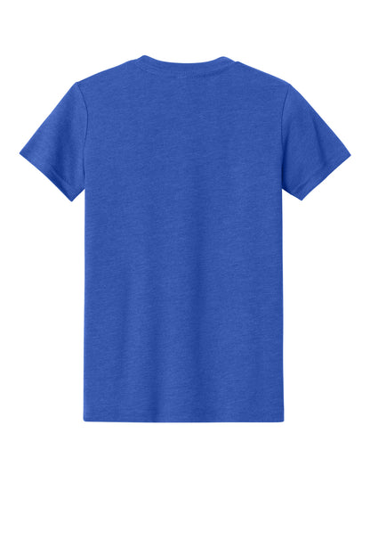 Custom Embroidered Bella + Canvas T-Shirts  in Heather True Royal