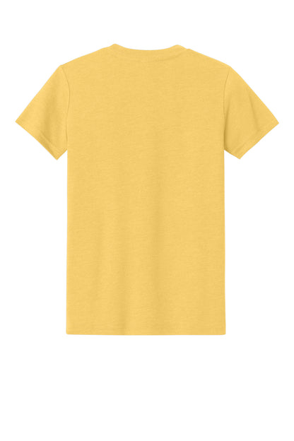 Custom Embroidered Bella + Canvas T-Shirts  in Heather Yellow Gold