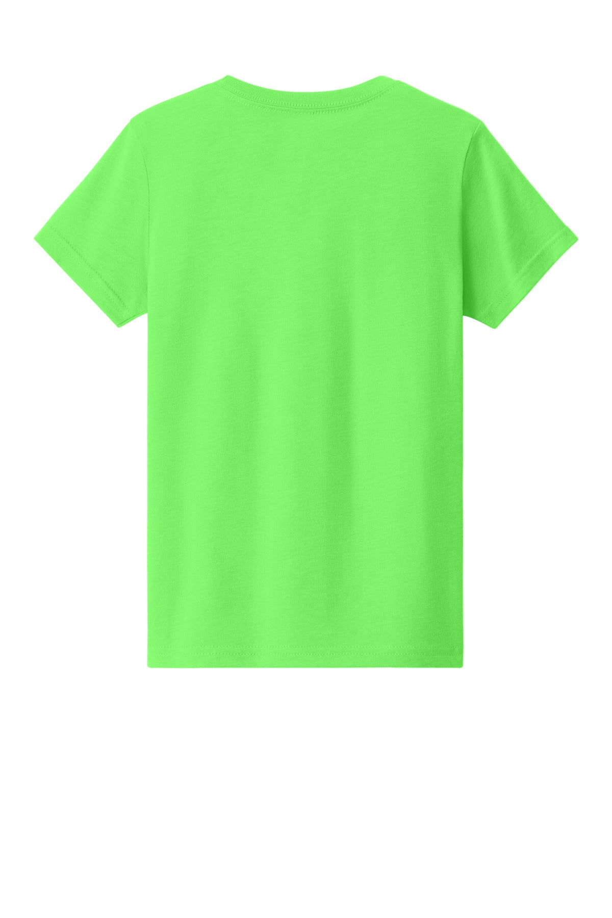 Custom Embroidered Bella + Canvas T-Shirts  in Neon Green