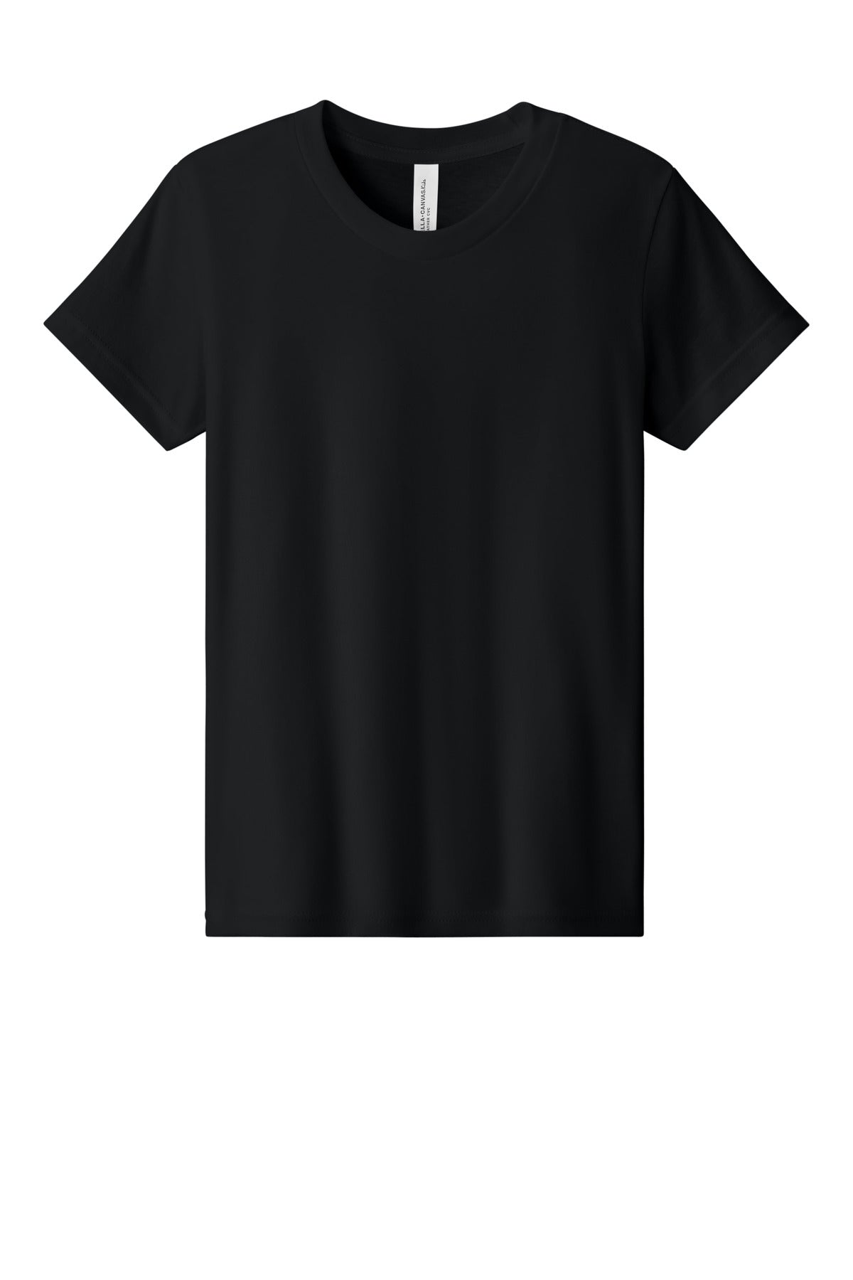 Custom Embroidered Bella + Canvas T-Shirts  in Solid Black Blend