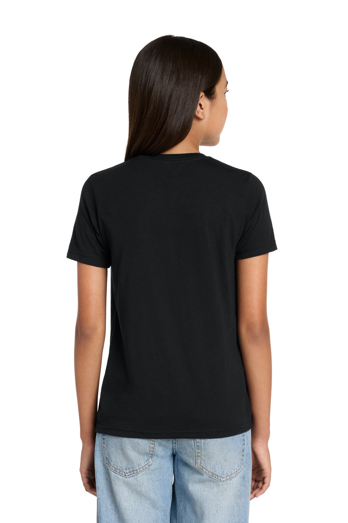 Custom Embroidered Bella + Canvas T-Shirts  in Solid Black Blend