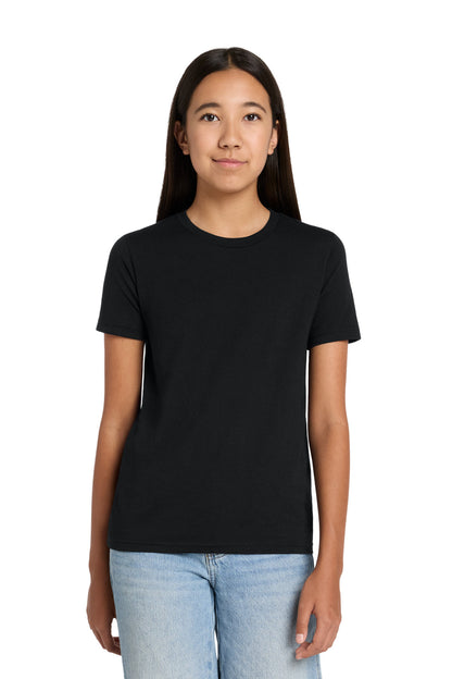 Custom Embroidered Bella + Canvas T-Shirts  in Solid Black Blend