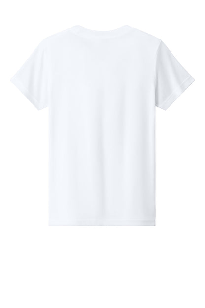 Custom Embroidered Bella + Canvas T-Shirts  in Solid White Blend