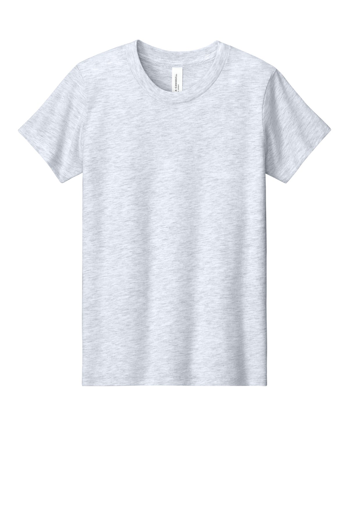 Custom Embroidered Bella + Canvas T-Shirts  in Ash