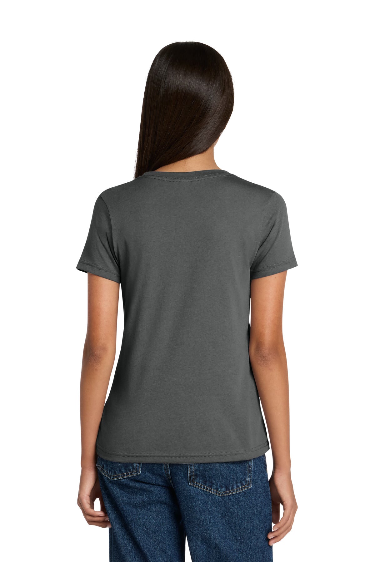 Custom Embroidered Bella + Canvas T-Shirts  in Asphalt