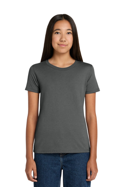 Custom Embroidered Bella + Canvas T-Shirts  in Asphalt