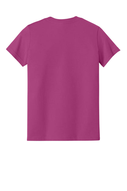 Custom Embroidered Bella + Canvas T-Shirts  in Berry