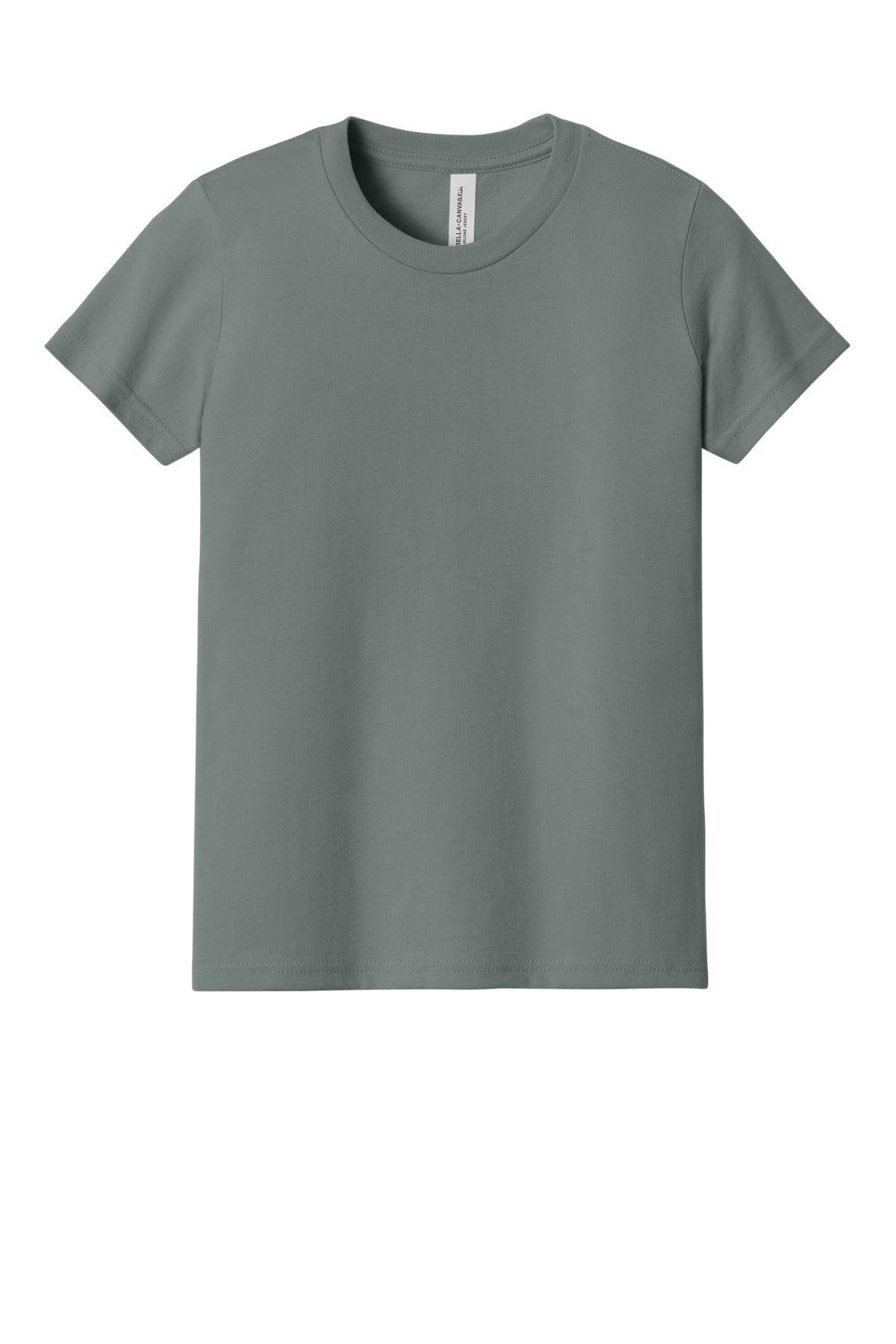 Custom Embroidered Bella + Canvas T-Shirts  in Blue Storm
