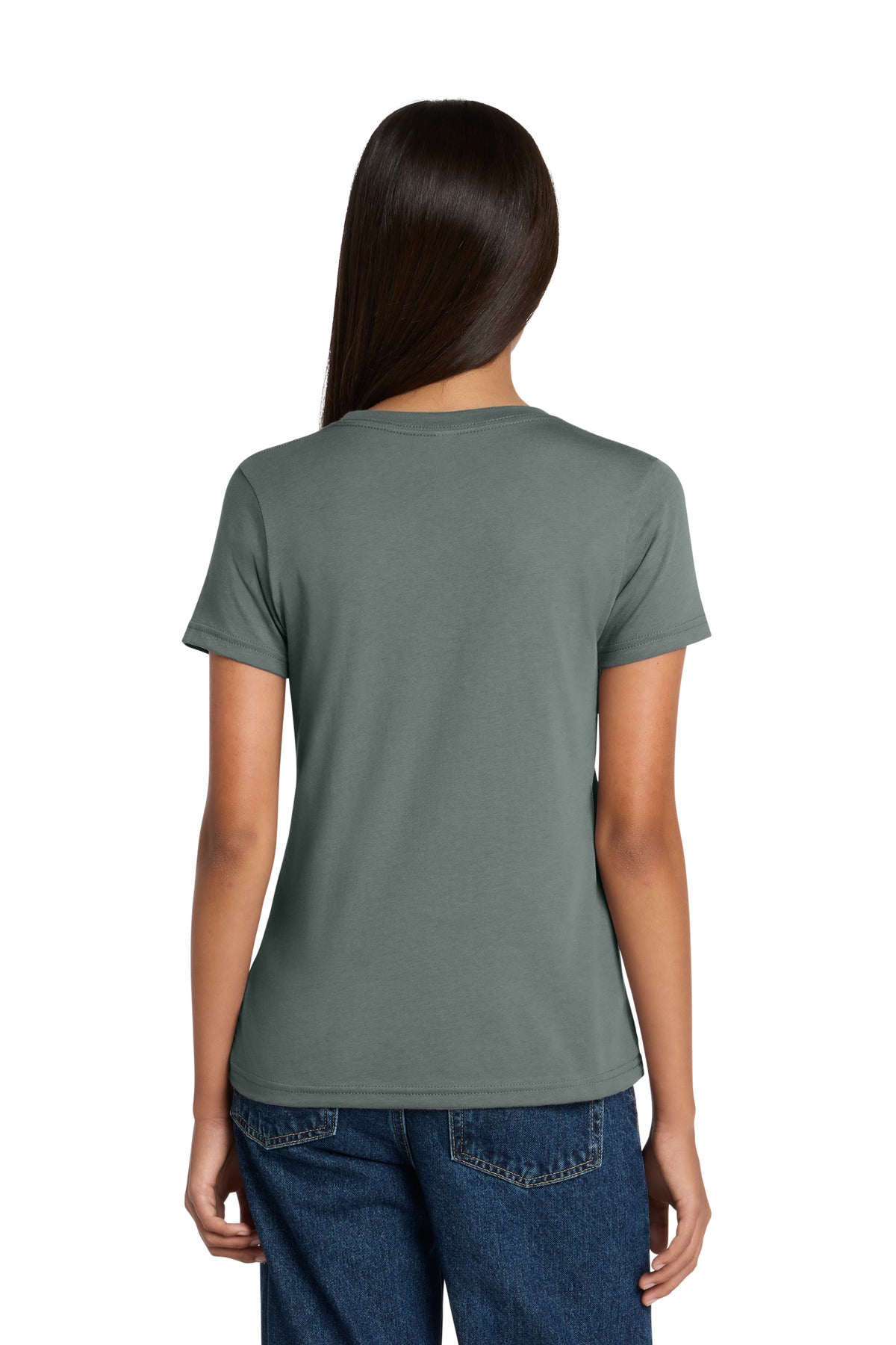 Custom Embroidered Bella + Canvas T-Shirts  in Blue Storm