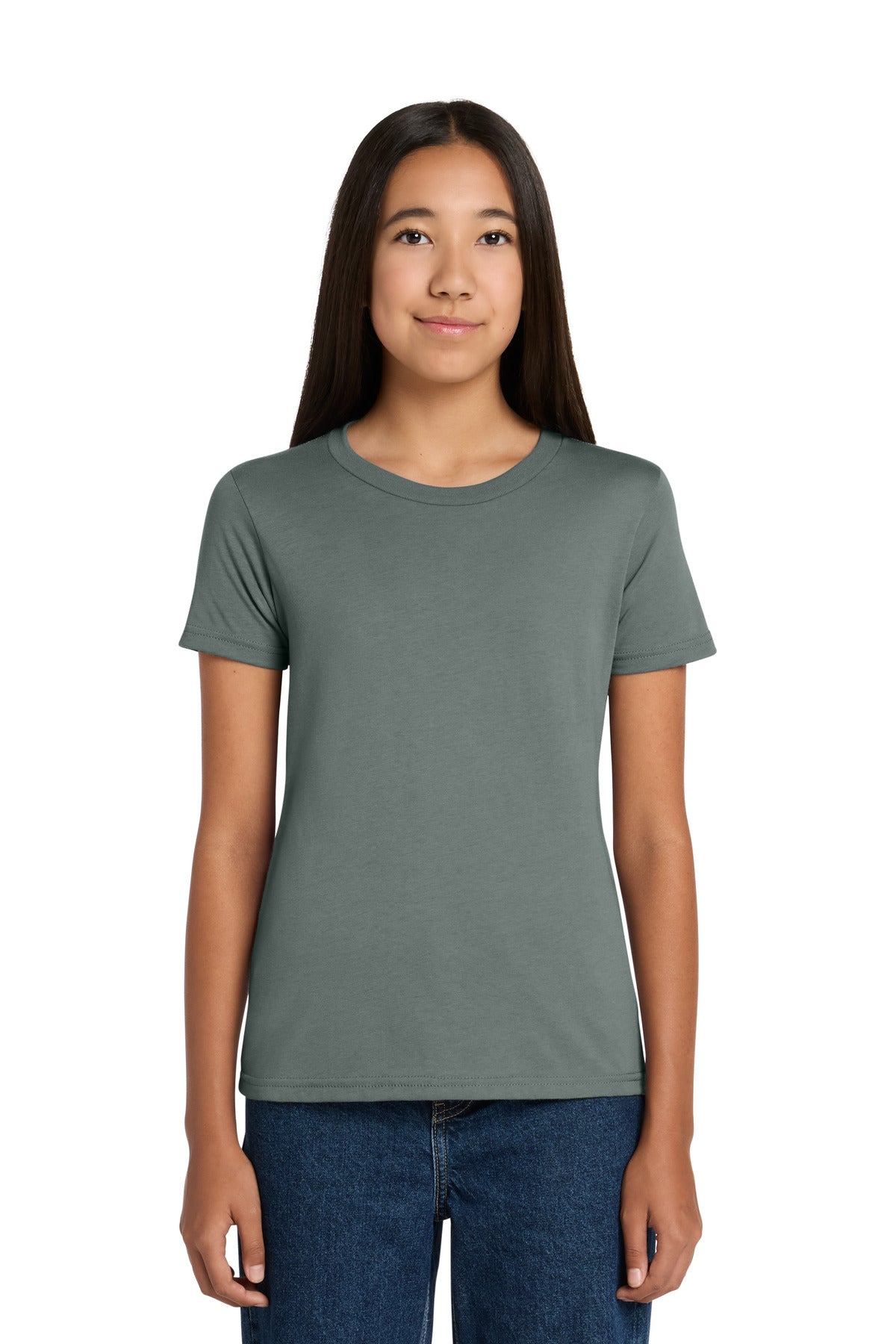 Custom Embroidered Bella + Canvas T-Shirts  in Blue Storm