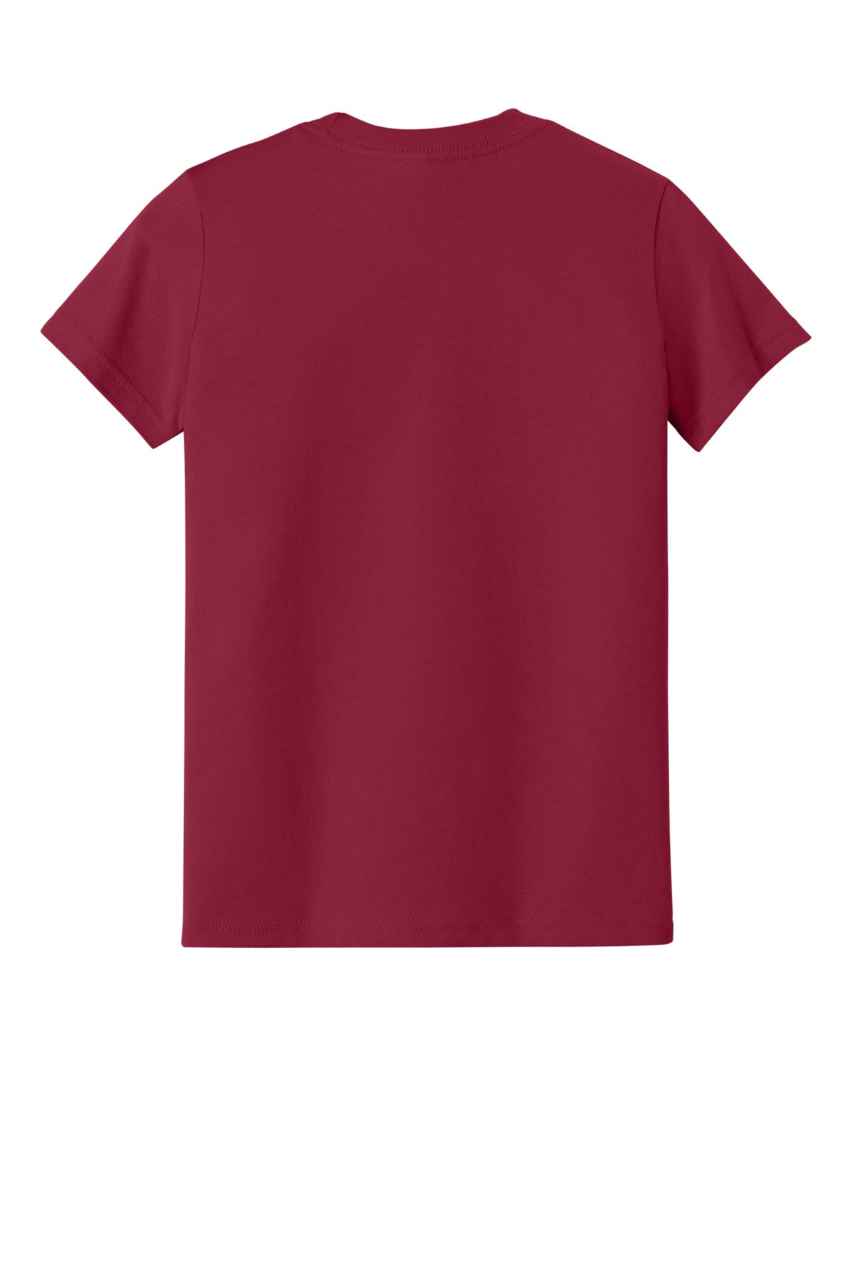 Custom Embroidered Bella + Canvas T-Shirts  in Cardinal