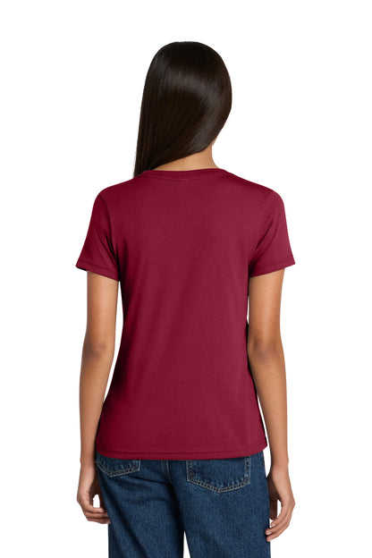 Custom Embroidered Bella + Canvas T-Shirts  in Cardinal