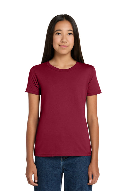 Custom Embroidered Bella + Canvas T-Shirts  in Cardinal