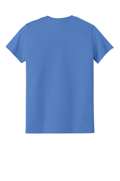 Custom Embroidered Bella + Canvas T-Shirts  in Columbia Blue