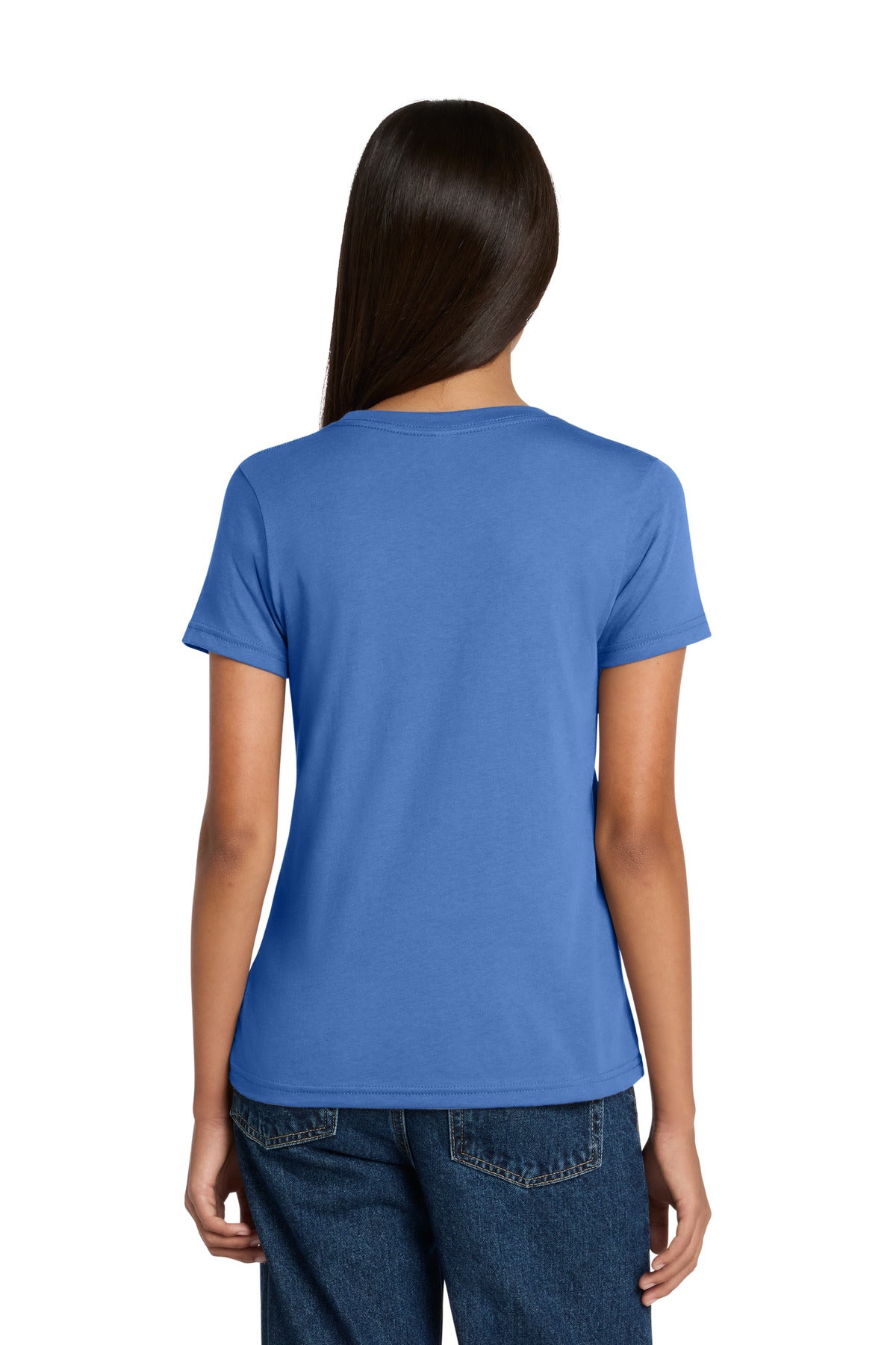 Custom Embroidered Bella + Canvas T-Shirts  in Columbia Blue