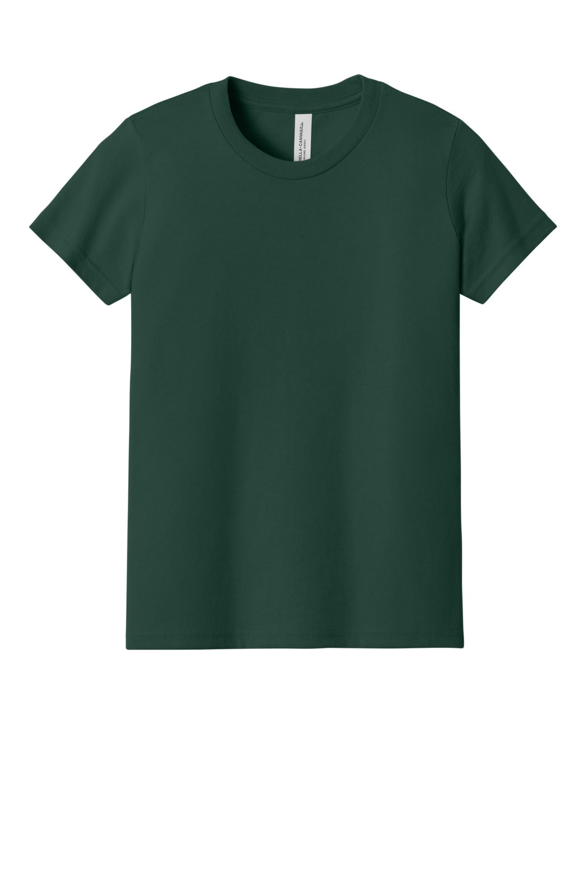 Custom Embroidered Bella + Canvas T-Shirts  in Forest
