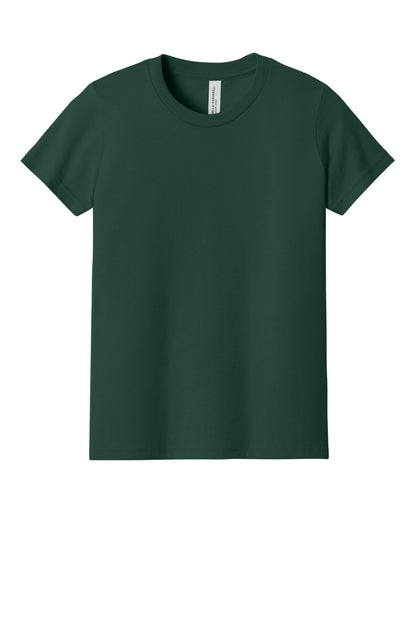 Custom Embroidered Bella + Canvas T-Shirts  in Forest