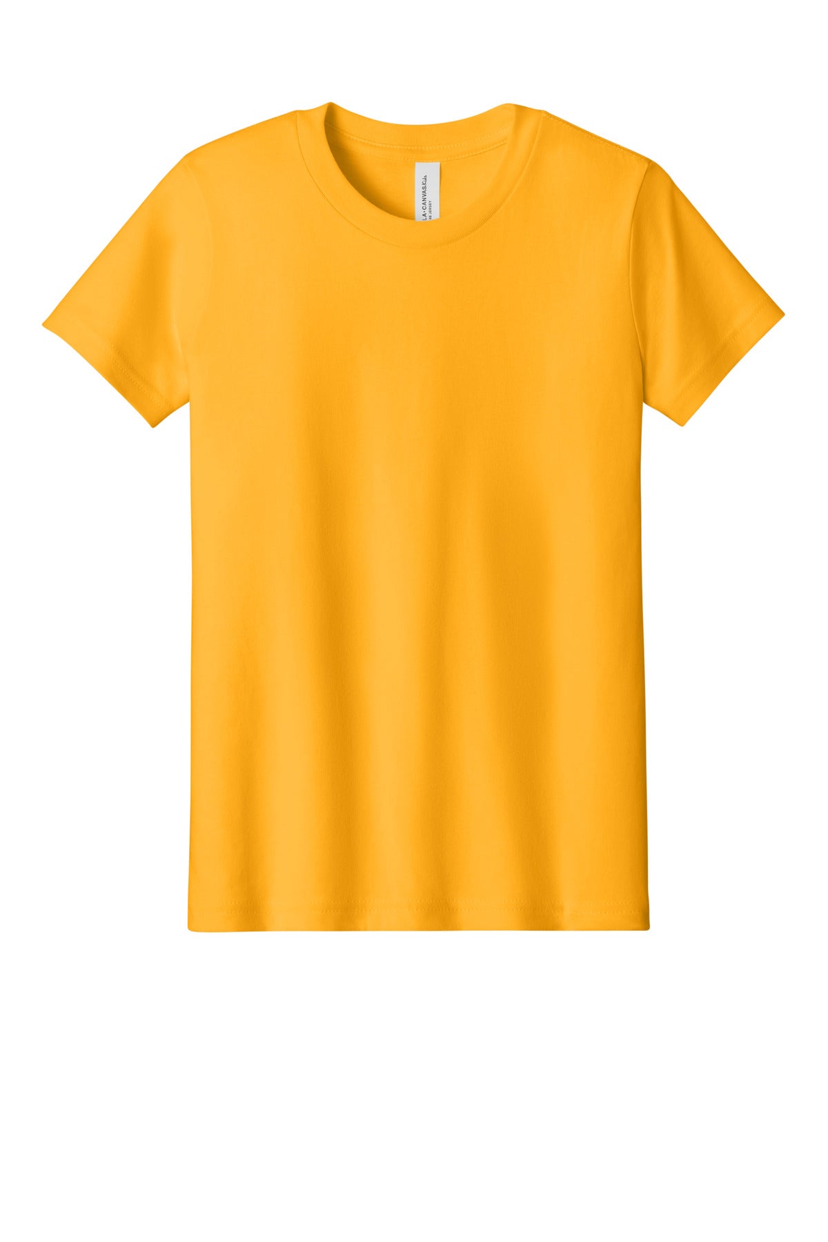 Custom Embroidered Bella + Canvas T-Shirts  in Gold