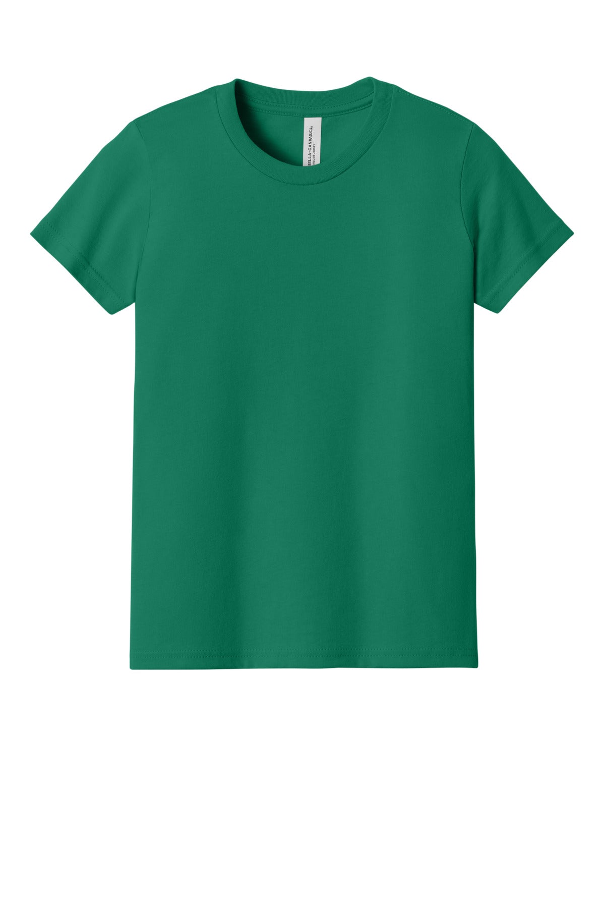 Custom Embroidered Bella + Canvas T-Shirts  in Kelly
