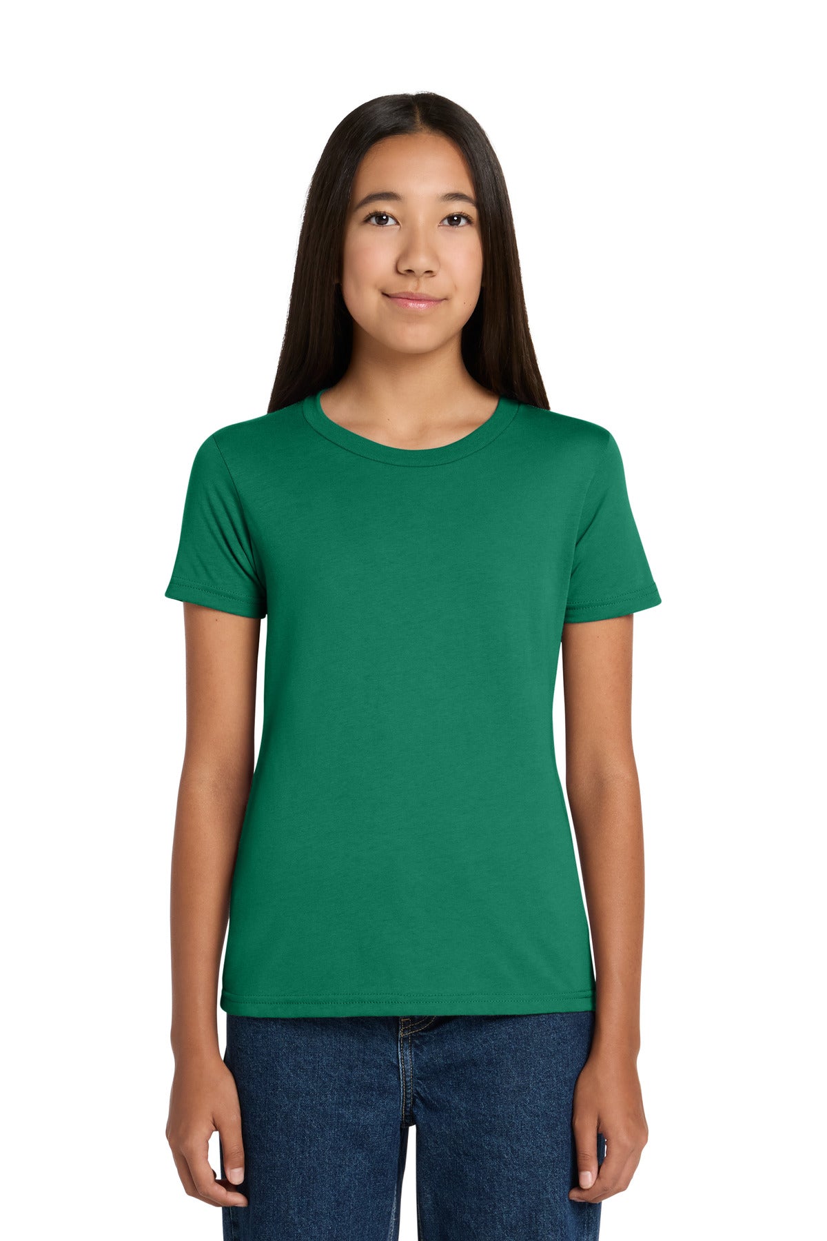 Custom Embroidered Bella + Canvas T-Shirts  in Kelly