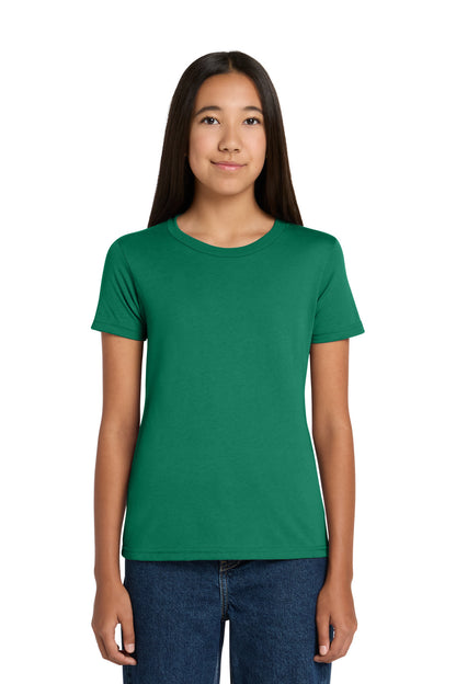 Custom Embroidered Bella + Canvas T-Shirts  in Kelly