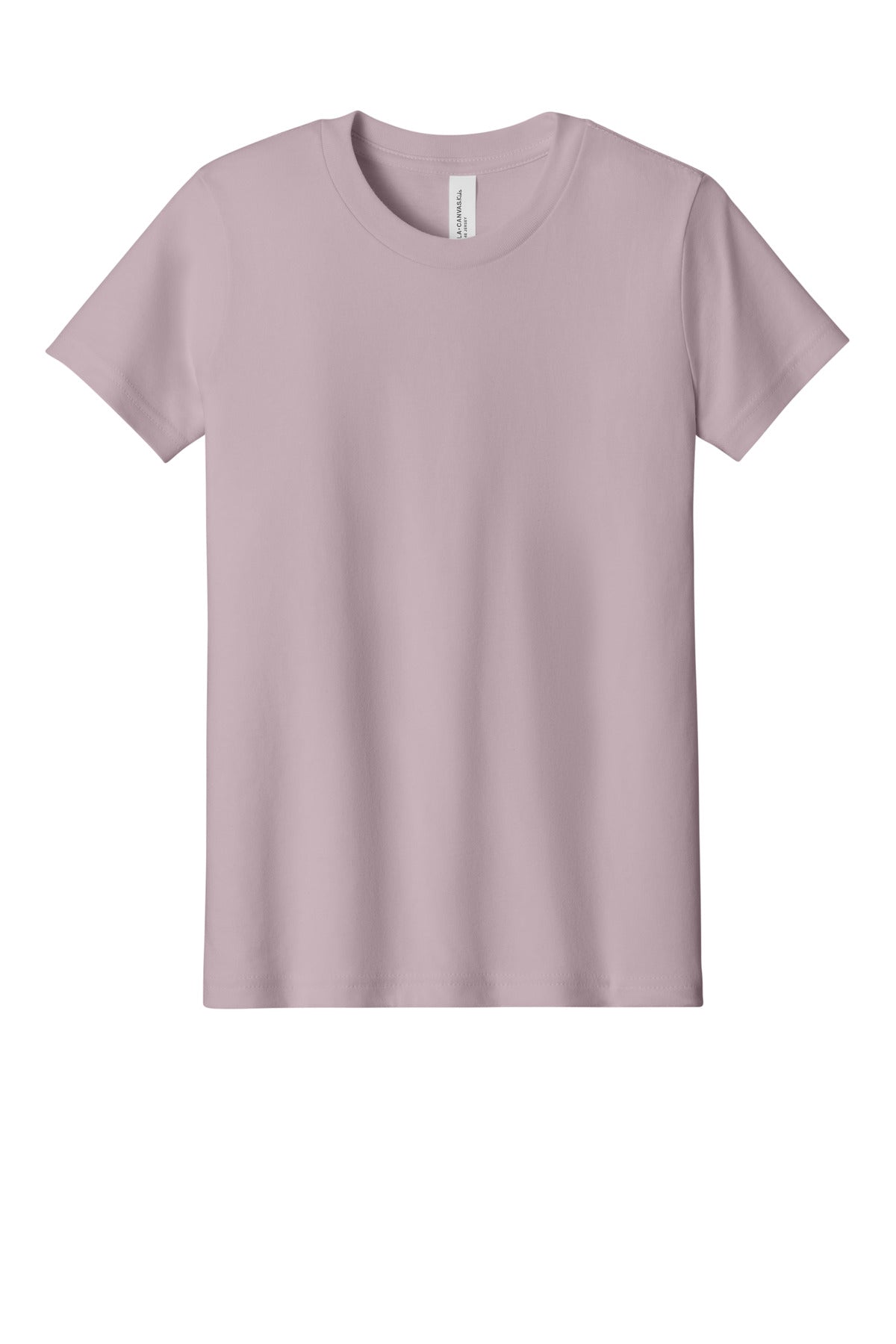 Custom Embroidered Bella + Canvas T-Shirts  in Light Violet