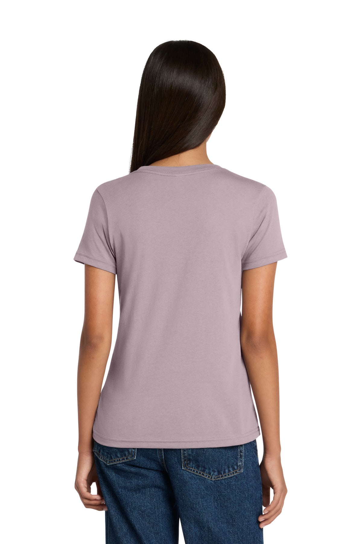 Custom Embroidered Bella + Canvas T-Shirts  in Light Violet