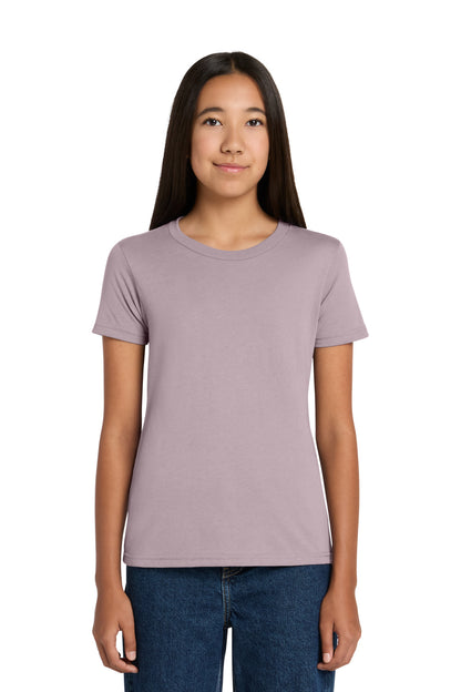 Custom Embroidered Bella + Canvas T-Shirts  in Light Violet