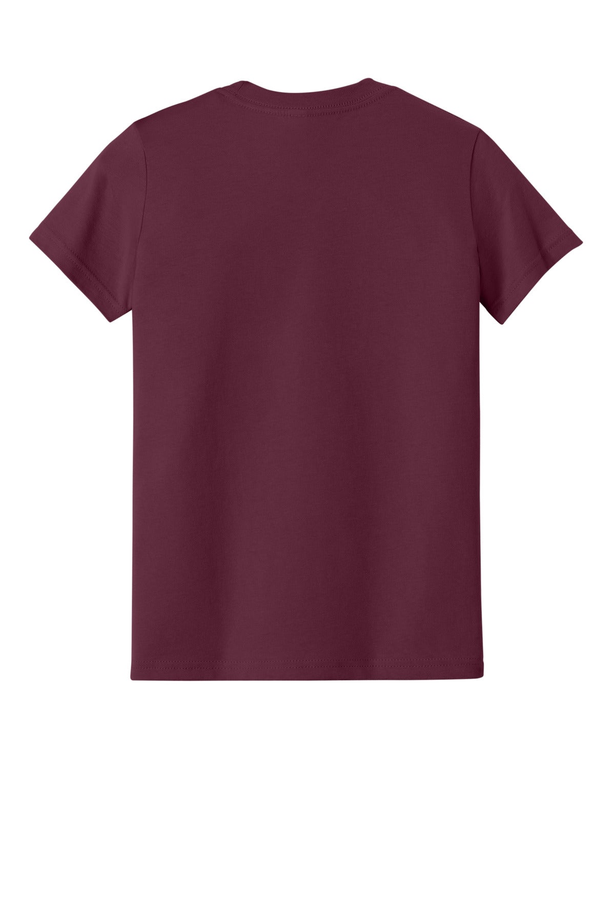 Custom Embroidered Bella + Canvas T-Shirts  in Maroon
