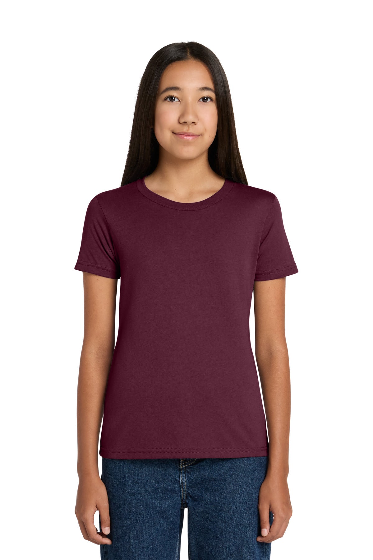 Custom Embroidered Bella + Canvas T-Shirts  in Maroon
