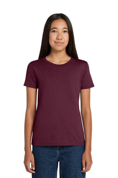 Custom Embroidered Bella + Canvas T-Shirts  in Maroon