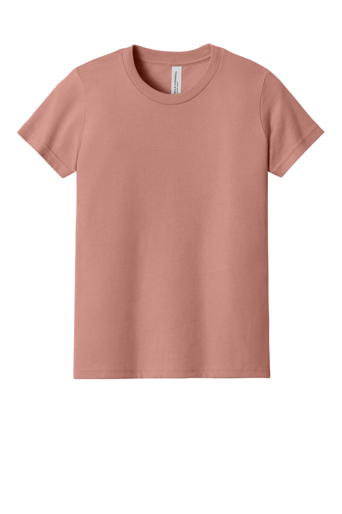 Custom Embroidered Bella + Canvas T-Shirts  in Mauve