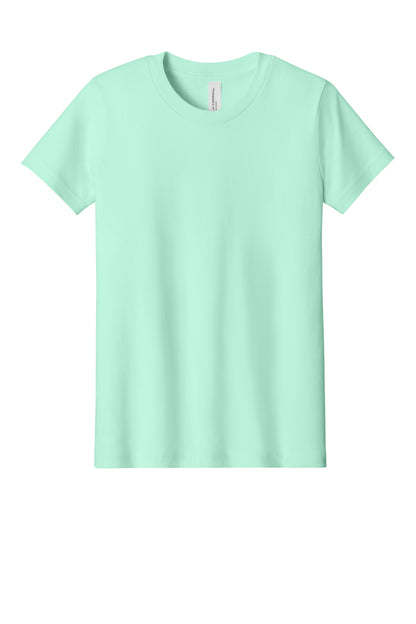 Custom Embroidered Bella + Canvas T-Shirts  in Mint