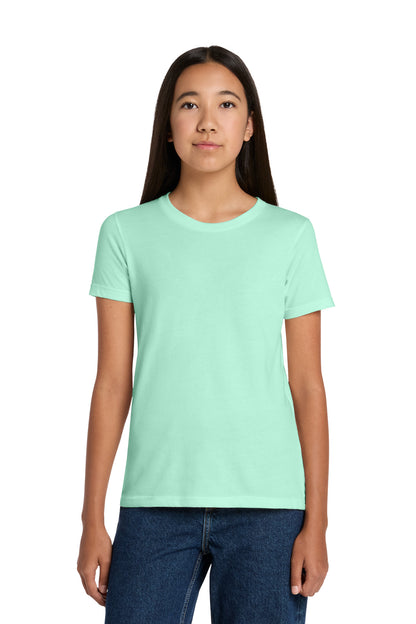 Custom Embroidered Bella + Canvas T-Shirts  in Mint
