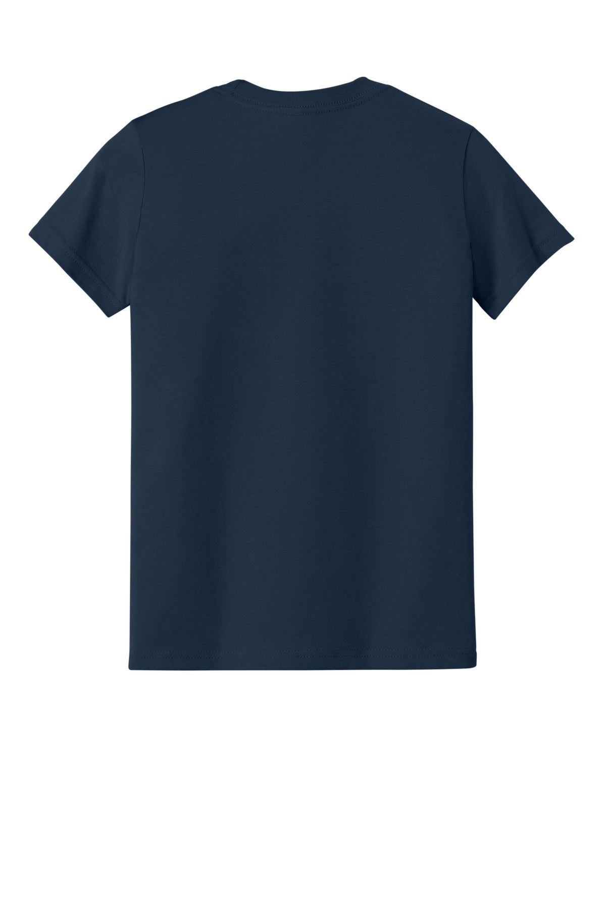 Custom Embroidered Bella + Canvas T-Shirts  in Navy