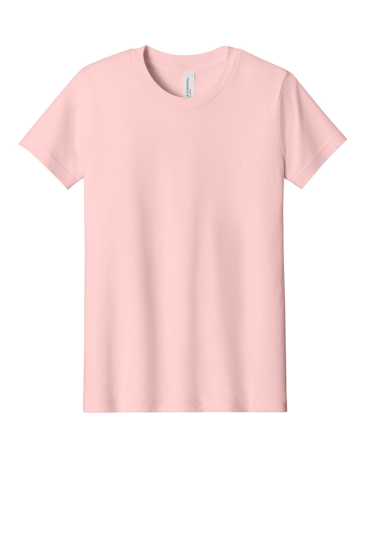 Custom Embroidered Bella + Canvas T-Shirts  in Pink