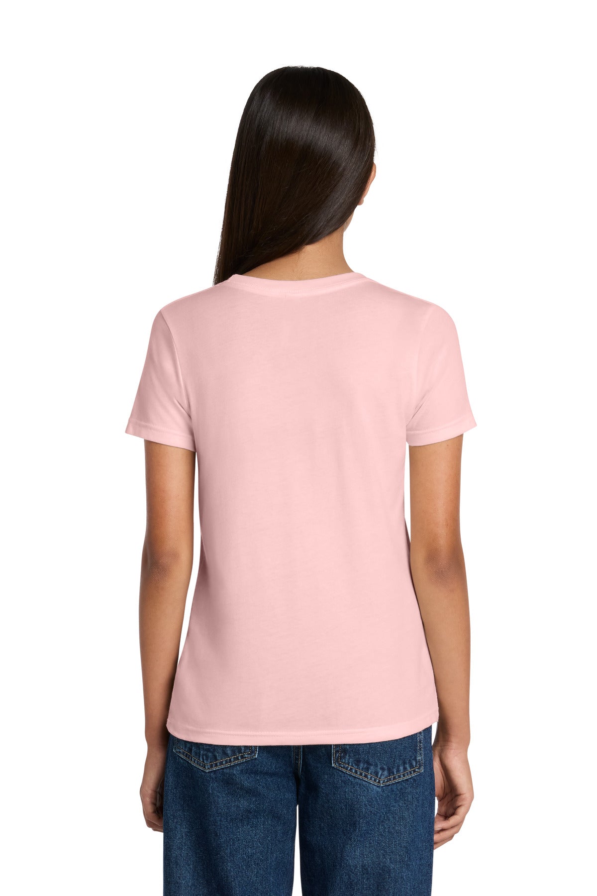 Custom Embroidered Bella + Canvas T-Shirts  in Pink