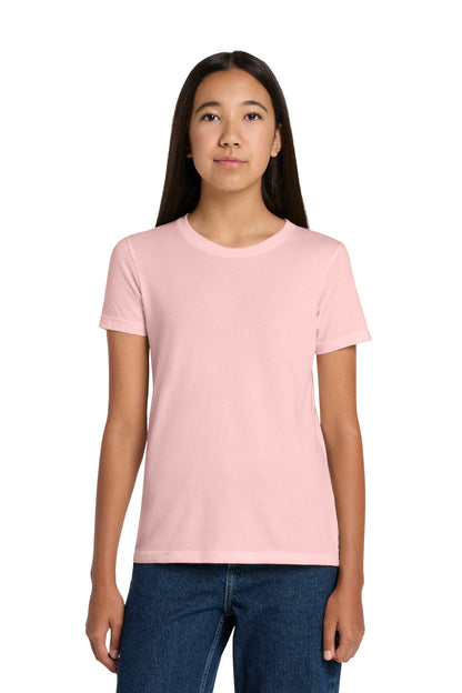Custom Embroidered Bella + Canvas T-Shirts  in Pink