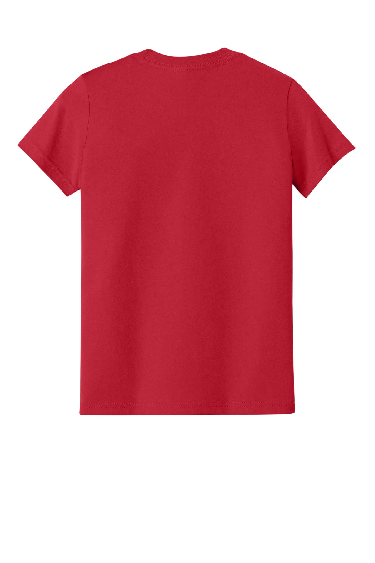 Custom Embroidered Bella + Canvas T-Shirts  in Red